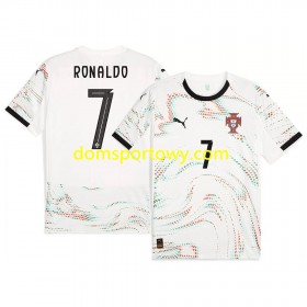 Koszulka Portugalia RONALDO 7 Wyjazdowe Koszulki Piłkarskie 2025 Krótki Rękaw